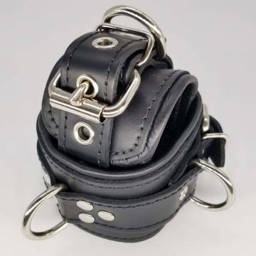 Leather-Lined Wrist + Ankle Cuffs